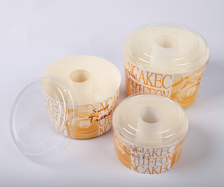 disposable chiffon cake paper bowl