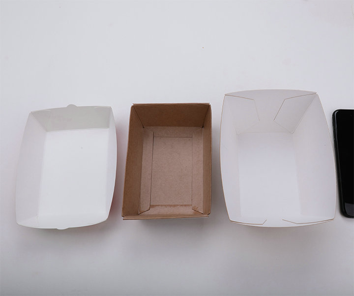 Paper food tray