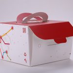 cake box with handle
