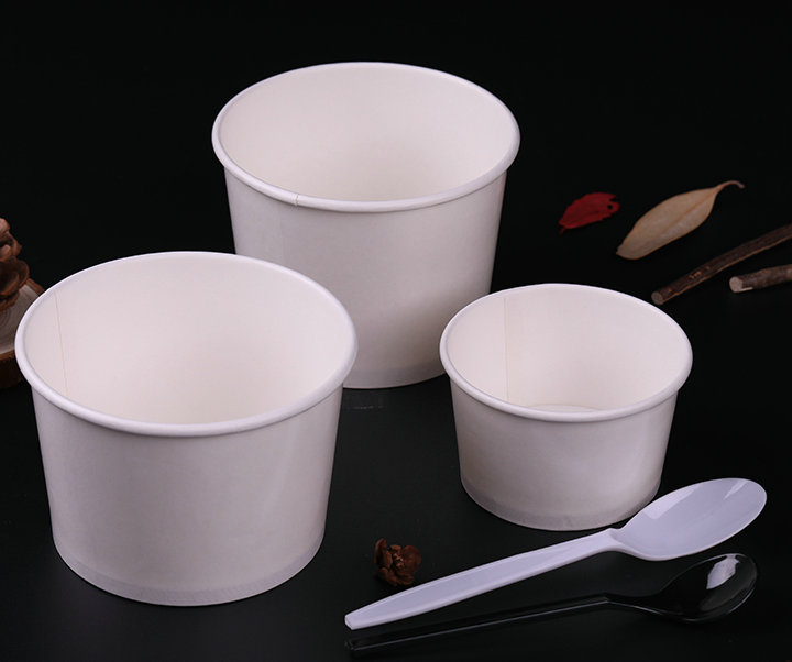 Double PE coated paper bowl